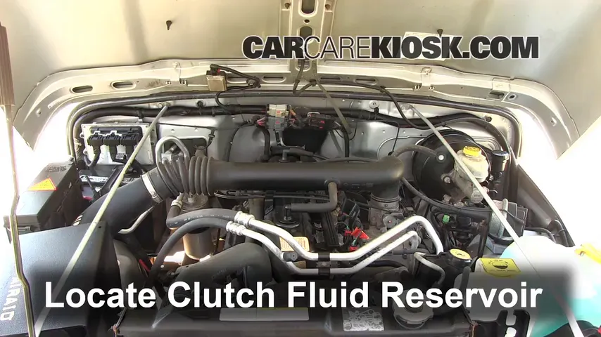 2004 Jeep Wrangler Rubicon 4.0L 6 Cyl. Transmission Fluid